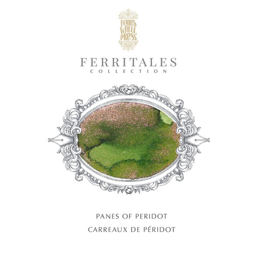  Ferris Wheel Press 20ml FerriTales Fountain Pen Ink, Panes of Peridot 