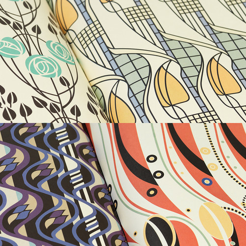 Artists' Creative and Gift Paper Book, Charles Rennie Mackintosh
