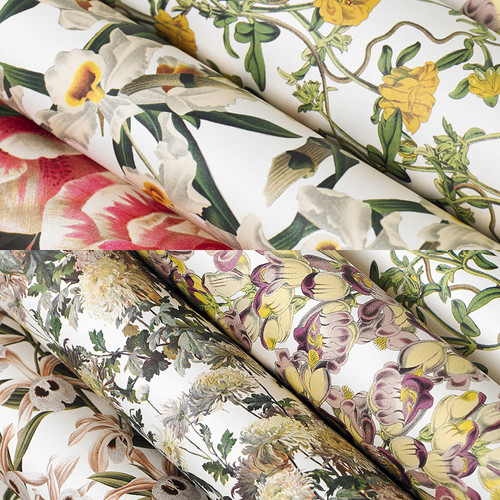 Artists' Creative and Gift Paper Book, Flower Prints