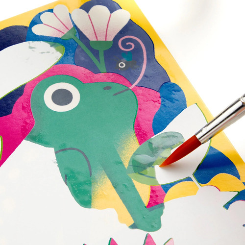 Mudpuppy Color Magic Water-Reveal Kit: Woodland Friends 