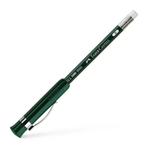  Faber-Castell 9000 Perfect Pencil with Built-In Sharpener Cap 