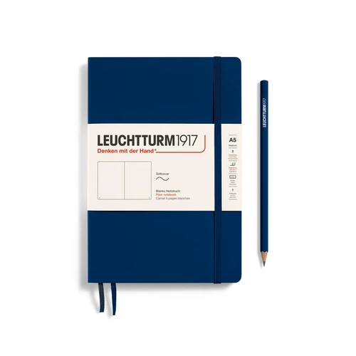  Leuchtturm1917 A5 Soft Cover Notebook, Blank 