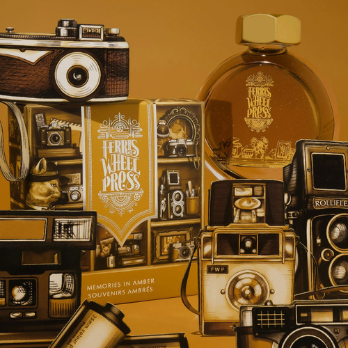 Ferris Wheel Press 38ml Fountain Pen Ink, Memories in Amber