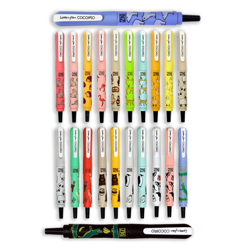 Zig Kuretake Cocoiro Letter Pen Animal Print Zig Kuretake Cocoiro Letter Pen Animal Print