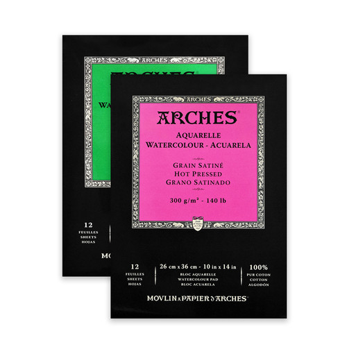 Arches® Natural White 22 x 30 Cold-Pressed Watercolor Paper, 3