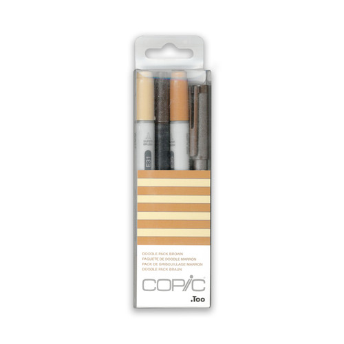 COPIC Doodle Pack, Brown