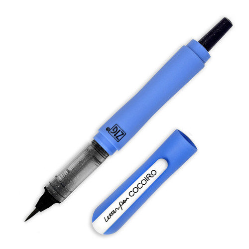 Zig Kuretake Cocoiro Letter Pen Bristle Brush Refill, Black