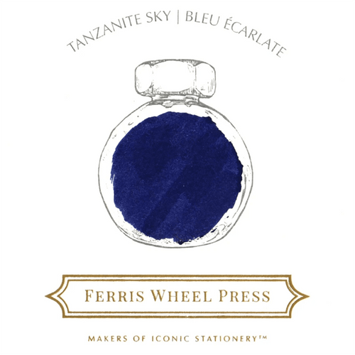 Ferris Wheel Press 38ml Fountain Pen Ink, Grand Central Skies