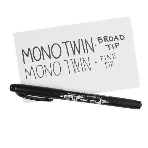 Brush Twin Permanent Markers