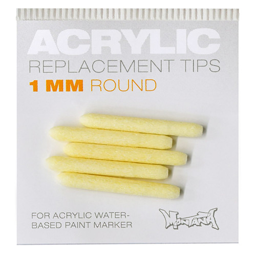 Montana ACRYLIC Marker Replacement Nibs, 1mm