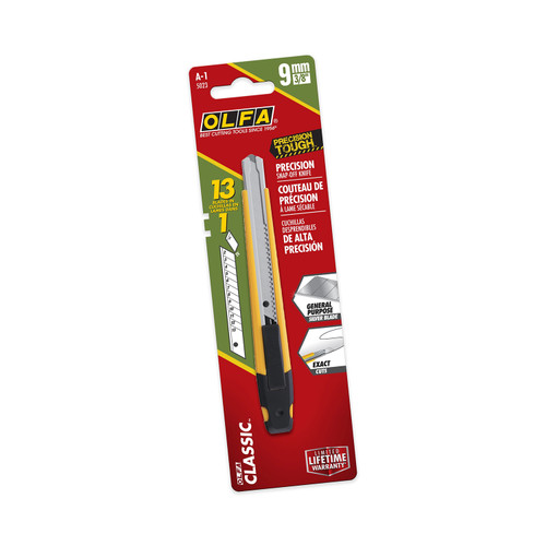OLFA 9mm Auto-Lock Precision Utility Knife A-1