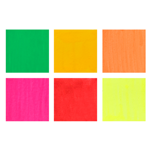 Posca Paint Marker Broad PC-8K Set of 6, Fluorescent Colors