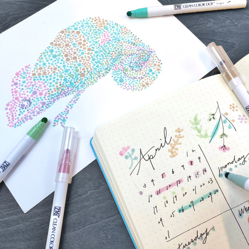 WHICH IS BETTER? ZIG CLEAN COLOR DOT OR ARTIST LOFT DOT MARKERS