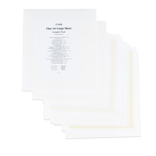Paper & Ink Arts Fine Art Paper Sample Sheet Pack Paper & Ink Arts Fine Art Paper Sample Sheet Pack
