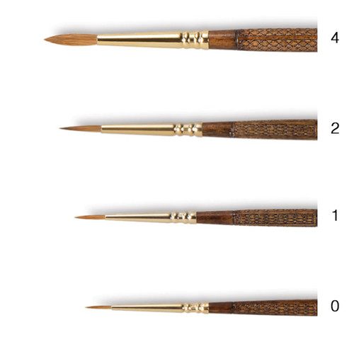 Escoda Reserva Kolinsky-Tajmyr Brush - Series 1212 - Round 2