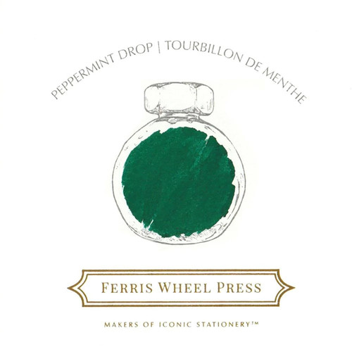 Ferris Wheel Press 38ml Fountain Pen Ink, Peppermint Drop