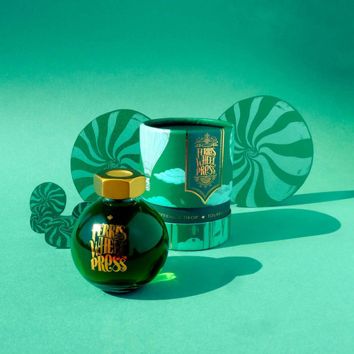 Ferris Wheel Press 38ml Fountain Pen Ink, Peppermint Drop