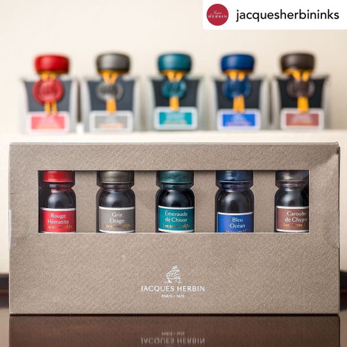 J. Herbin 1670 Anniversary Ink, Gift Set of 5