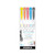 Zebra Mildliner Double Ended Brush Pen, Friendly Pack of 5