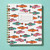 Iron Curtain Press Shorthand Lined Notebook, Colorful Fish 
