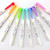 Zebra Mildliner Double Ended Brush Pen, Fluorescent Pack of 5