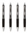 uni-ball Signo 207 0.38mm Ultra Micro Gel Pen, Set of 4 Black