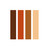 Zig Kuretake Zig Memory System Calligraphy Marker,  Set of 4 Brown 