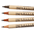 Zig Kuretake Zig Memory System Calligraphy Marker,  Set of 4 Brown 