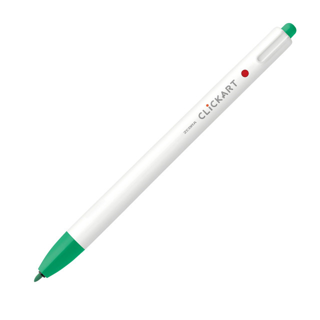 Zebra ClickArt Retractable Bullet Point Marker Pens 12/Pkg Light Color Palette Zebra ClickArt Retractable Bullet Point Marker Pens 12/Pkg Light Color Palette