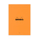 Rhodia Orange Notepad - 8.25x11.75 Inch Double Spiral Ruled Paper