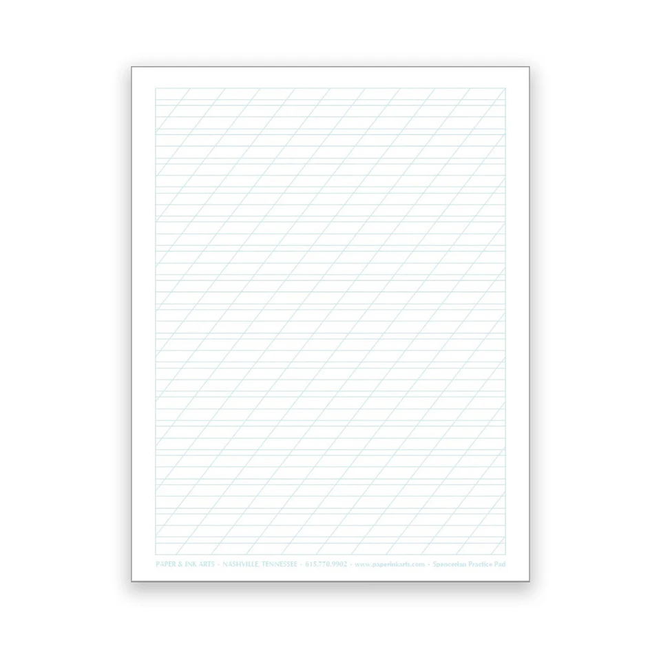 Spencerian Practice Pad by Michael Sull