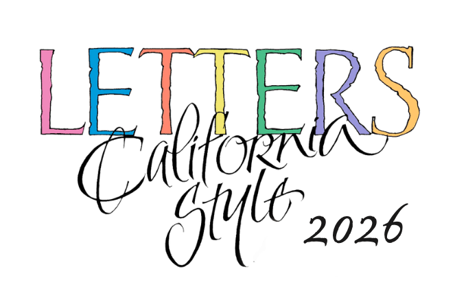 Letters California Style 2026