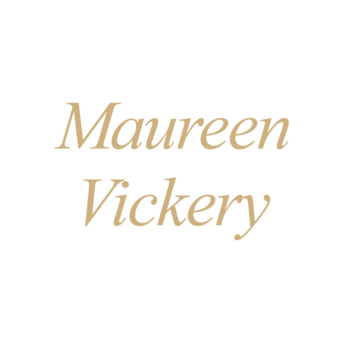 Maureen Vickery -- Modern Calligraphy