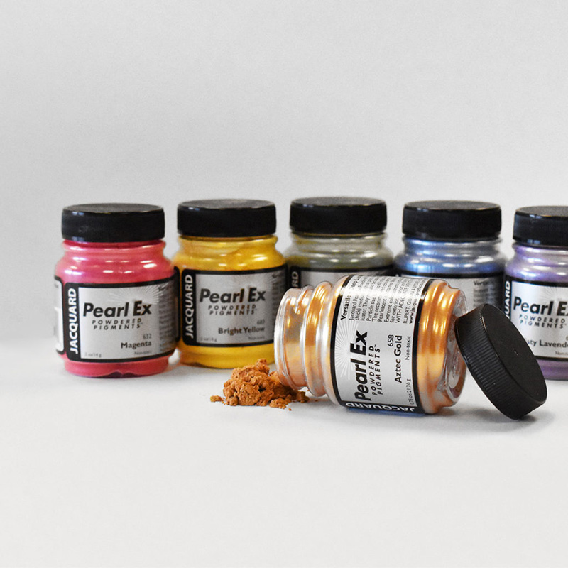 Non-Bleeding Pigment Powder Color Set