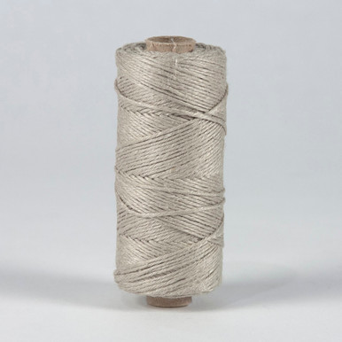 Lasing Thread Londonderry Linen Lacing Thread #4, Ash Gray