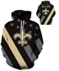 New Orleans Saints Stars & Stripes Unisex Hoodie
