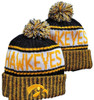 Iowa Hawkeyes Pom Beanie