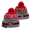 San Francisco 49ers Pom Knit Beanie #2