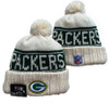 Green Bay Packers Pom Knit Beanie