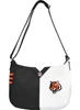 Cincinnati Bengals Pebble Split Hobo Purse