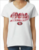 San Francisco 49ers Women's V-Neck