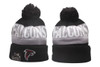 Atlanta Falcons Pom Knit Beanie #2