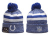 Indianapolis Colts Pom Knit Beanie #2