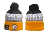 Pittsburgh Steelers Pom Knit Beanie #2