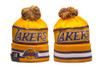 Los Angeles Lakers Pom Knit Beanie