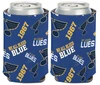 St Louis Blues Heather Can Cooler 12 oz.