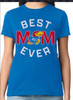Kansas State Jayhawks "Best Mom Ever" Women's T-Shirt