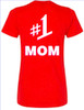 Philadelphia Phillies "#1 Mom Love" Women's T-Shirt