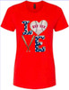 Boston Red Sox "#1 Mom Love" Women's T-Shirt