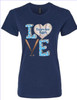 Tampa Bay Rays "#1 Mom Love" Women's T-Shirt